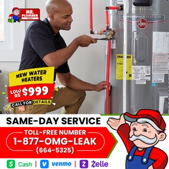 1-877-OMG-LEAK - Water Heater ad 1 - Plumbing Near Me 1-877-OMG-LEAK - Water Heater ad 1 - Plumbing Near Me
