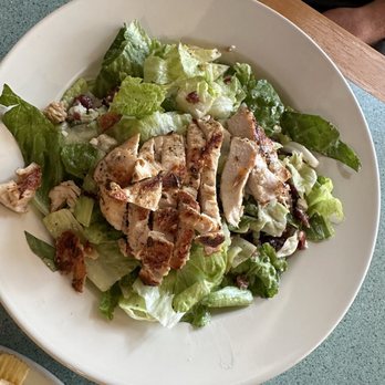 Brewed Awakening - Caesar salad with grilled chicken - Cafes Near Me - Georgetown, South Carolina