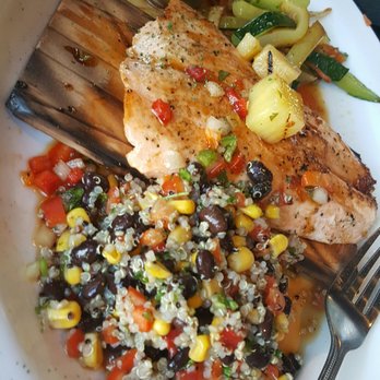 FD's Grillhouse - Cedar plank salmon - American Near Me - Tyler, Texas FD's Grillhouse - Cedar plank salmon - American Near Me - Tyler, Texas