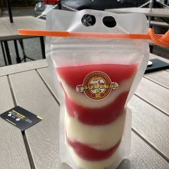 La Taqueria Dc - MIAMI VICE 16 oz (strawb and piña) - Mexican Near Me - Springfield, Virginia