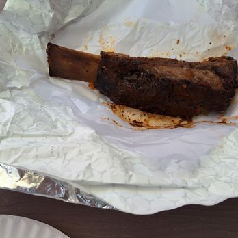 High Plains Barbecue - Dinosaur bone! - Barbeque Near Me - Wytheville, Virginia
