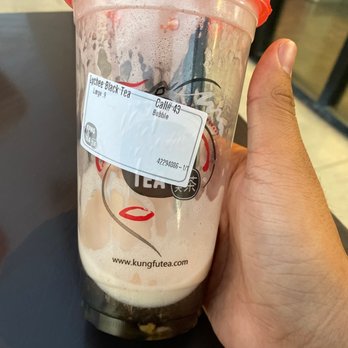 Kung Fu Tea - Lychee black tea - Bubble Tea Near Me - Riverside, California Kung Fu Tea - Lychee black tea - Bubble Tea Near Me - Riverside, California