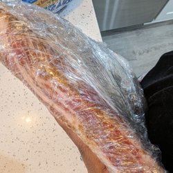 Fenwick's Choice Meats - Wrapped to be cured in the fridge