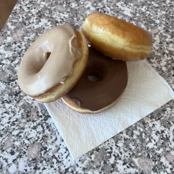 Doughboy Donuts - Maple, chocolate and glaze - Donuts Near Me - Redding, California