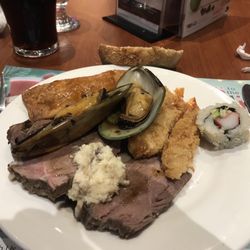 Mandarin Restaurant - Cold roast beef and seafood :-(
