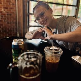 IPA and a latte