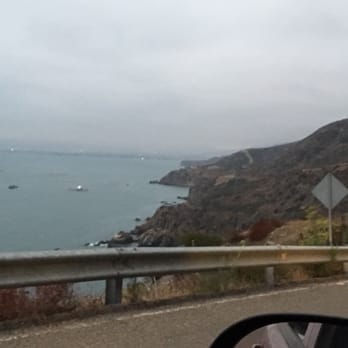 7 Minas - The view from road to fishing area and isolated camp grounds - Campgrounds Near Me - Ensenada, BCN