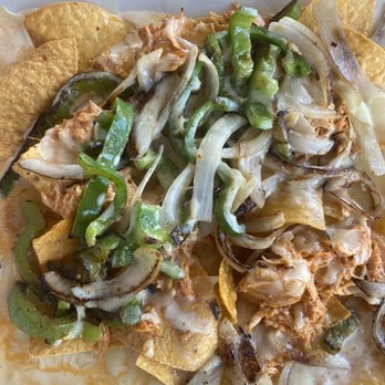 Plaza Azteca - Fajitas Nachos with pulled chicken - Mexican Near Me - Midlothian, Virginia