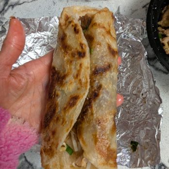 Time to 8 - 蔥油餅  Onion Pancake  Scallion Pancake  $5 - Ramen Near Me - San Antonio, Texas