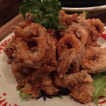 Boda - "Crispy" squid was not so crispy - Thai Near Me - Portland, Maine