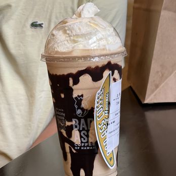 Bad Ass Coffee of Hawaii - Bananaloha Split Lava Latte - Big Kahuna - Coffee & Tea Near Me - Alexandria, Virginia