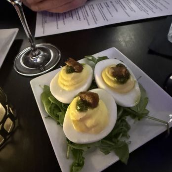 Shorebreak Lodge - Deviled Eggs with Chimichurri - New American Near Me - Rehoboth Beach, Delaware