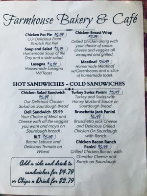 Menu photo 3 Farmhouse Bakery & Cafe Salem, IL
