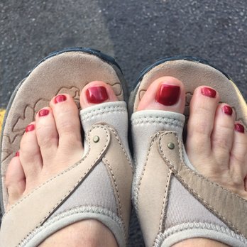 Nail World - My shellac pedicure by Kate. - Nail Salons Near Me - Pensacola, Florida Nail World - My shellac pedicure by Kate. - Nail Salons Near Me - Pensacola, Florida