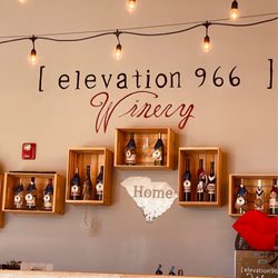 Elevation 966 Winery - Cutesy welcoming