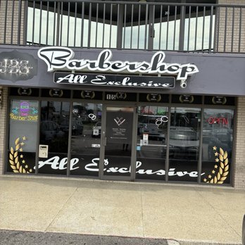 All Exclusive Barbershop - Exterior - Barbers Near Me - Orlando, Florida All Exclusive Barbershop - Exterior - Barbers Near Me - Orlando, Florida