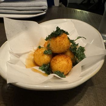 Willi's Wine Bar - Goat Cheese Fritters with Smoked Paprika & Lavender Honey - Wine Bars Near Me - Santa Rosa, California Willi's Wine Bar - Goat Cheese Fritters with Smoked Paprika & Lavender Honey - Wine Bars Near Me - Santa Rosa, California