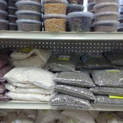 Spices, beans, grains, oh my!