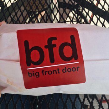 Big Front Door - ordered mine for here and ate outside. how they served the food - Delis Near Me - San Diego, California Big Front Door - ordered mine for here and ate outside. how they served the food - Delis Near Me - San Diego, California