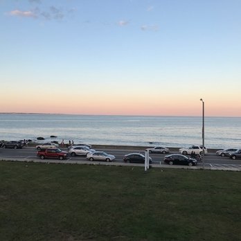 Atlantic House - Dusk from the community balcony - Hotels Near Me - Narragansett, Rhode Island