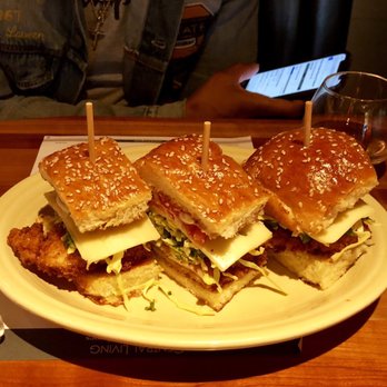 The Honor Bar - Dings Crispy Chicken Sandwich - American Near Me - Dallas, Texas The Honor Bar - Dings Crispy Chicken Sandwich - American Near Me - Dallas, Texas