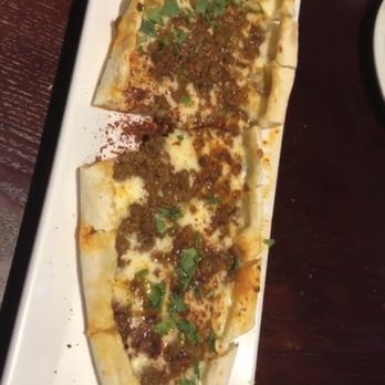 Cafe Turko - Kıymalı (meat loaf) pide - Halal Near Me - Seattle, Washington