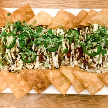 Industry Kitchen - Ahi Tuna nachos - American Near Me - New York, New York Industry Kitchen - Ahi Tuna nachos - American Near Me - New York, New York