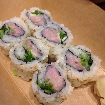 Silver Rice - Very fresh!!! Yellow tale + scallion roll. - Sushi Bars Near Me - Brooklyn, New York