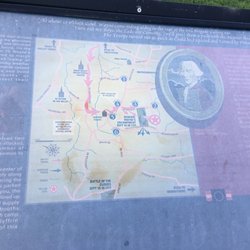 Paoli Battlefield - Map of the battle