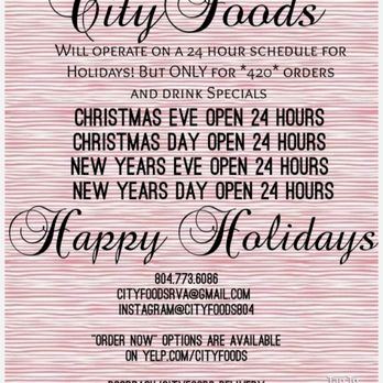 CityFoods - Holiday Hours - Soul Food Near Me CityFoods - Holiday Hours - Soul Food Near Me