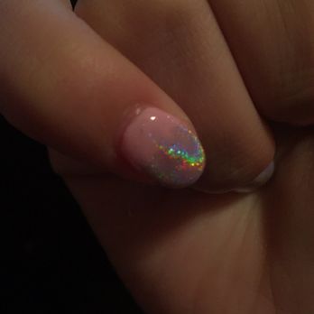 KN Nails & Spa - Another rock or dust painted into my nail. and I'm NOT talking about the holographic powder - Nail Salons Near Me - Morris, Illinois KN Nails & Spa - Another rock or dust painted into my nail. and I'm NOT talking about the holographic powder - Nail Salons Near Me - Morris, Illinois