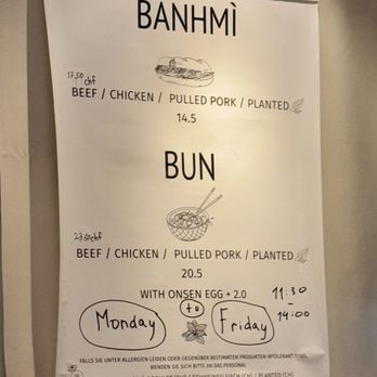 Mame - Asian food selection (14 June 2026) - Cafes Near Me - Zürich, ZH