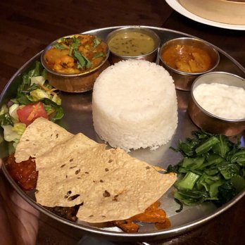 Himalayan Yak - Veg Thali - Himalayan/Nepalese Near Me - Jackson Heights, New York