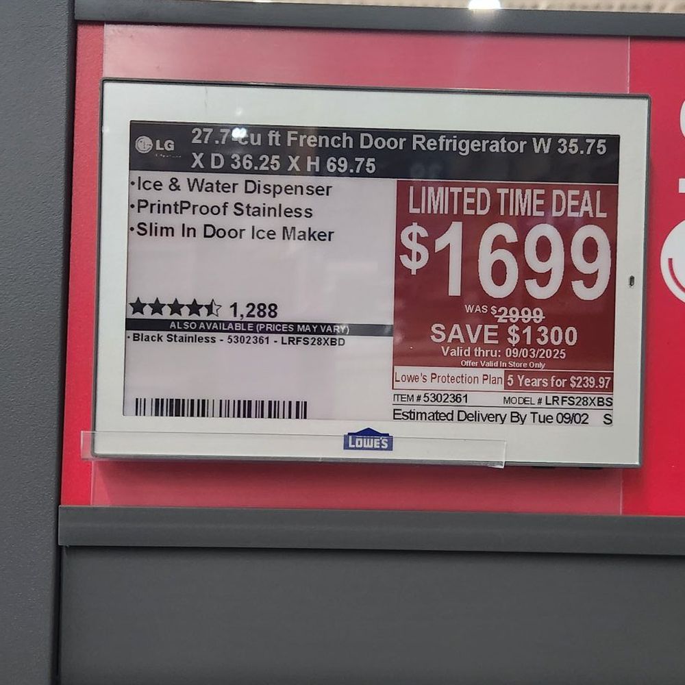 Lowe's Home Improvement - Labor Day sale plus another 5% off. - Hardware Stores Near Me - Wheelersburg, Ohio Lowe's Home Improvement - Labor Day sale plus another 5% off. - Hardware Stores Near Me - Wheelersburg, Ohio