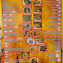 Taqueria El Palmar - Menú