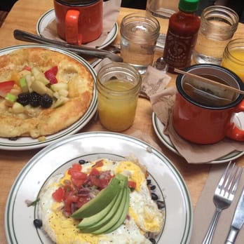 MUD - Banana pancakes, huevos rancheros, orange juice, one mimosa and two peppermint teas. YUM!! All for 18.99 amazing deal!!! FYI cash only - Coffee & Tea Near Me - New York, New York MUD - Banana pancakes, huevos rancheros, orange juice, one mimosa and two peppermint teas. YUM!! All for 18.99 amazing deal!!! FYI cash only - Coffee & Tea Near Me - New York, New York