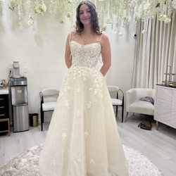 Papers & Petals Bridal - The dress after the final fitting