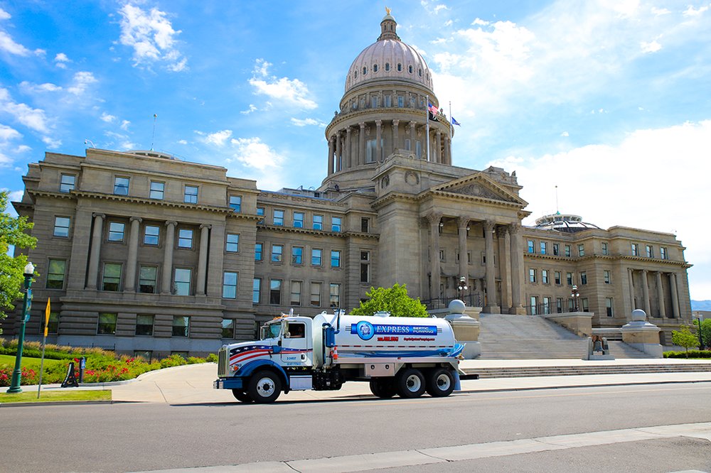 Slide of Express Septic & Drain Cleaning
