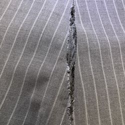 Shelby Cleaners - 5-in tear on inseam