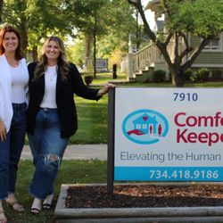 Comfort Keepers Home Care - Jordan Kloss & Kate Tselios - Owners of Comfort Keepers Ann Arbor/Dexter