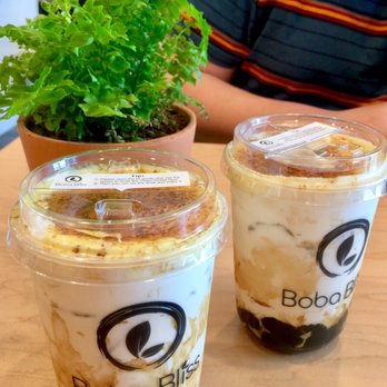 Boba Bliss - Creme Brulee Latte Boba. - Bubble Tea Near Me - Dublin, California