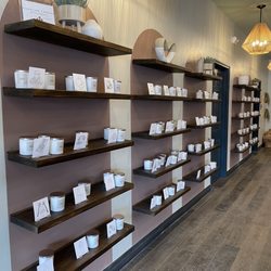 Blend Candle Co - Wall of scents