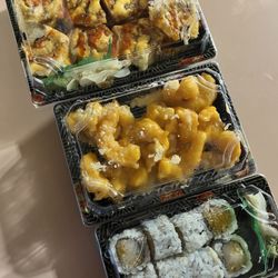 Asian 211 Bistro - New Sake Bomb, Spicy Rock Shrimp , spicy white tuna roll