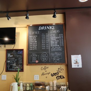Kakaako Cafe - Cute coffee sign - Coffee & Tea Near Me - Honolulu, Hawaii