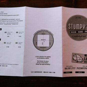 Stumpy's Pizza & Subs - Pizza Near Me - Phoenix, Arizona