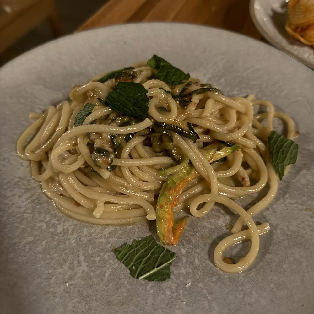 Leeward - Bucatini (alla nerano) - Italian Near Me - Portland, Maine