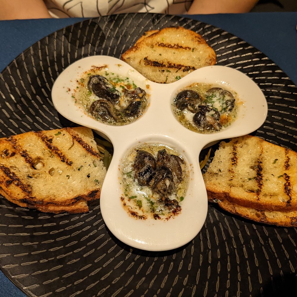 Pamplemousse Grille - Escargot - New American Near Me - Solana Beach, California Pamplemousse Grille - Escargot - New American Near Me - Solana Beach, California