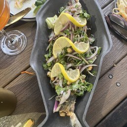 Whole crispy fish - $38 portion Whole crispy fish - $38 portion