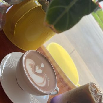 Phalcha - Dirty UBE latte. Hot and cold - Coffee & Tea Near Me - Louisville, Kentucky Phalcha - Dirty UBE latte. Hot and cold - Coffee & Tea Near Me - Louisville, Kentucky