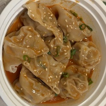 Din‘s Kitchen - D16.Chili Oil Dumplings - Dim Sum Near Me - Brooklyn, New York